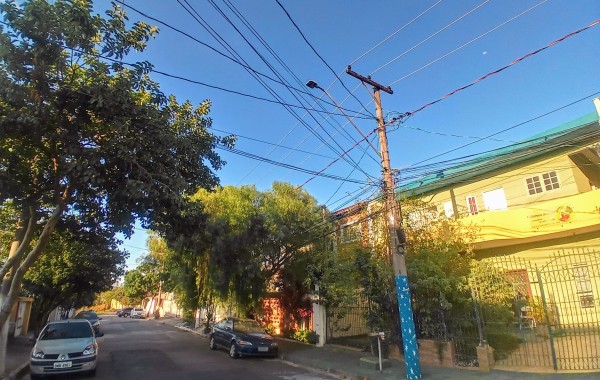 Frente da Pousada – Luz do Por do Sol