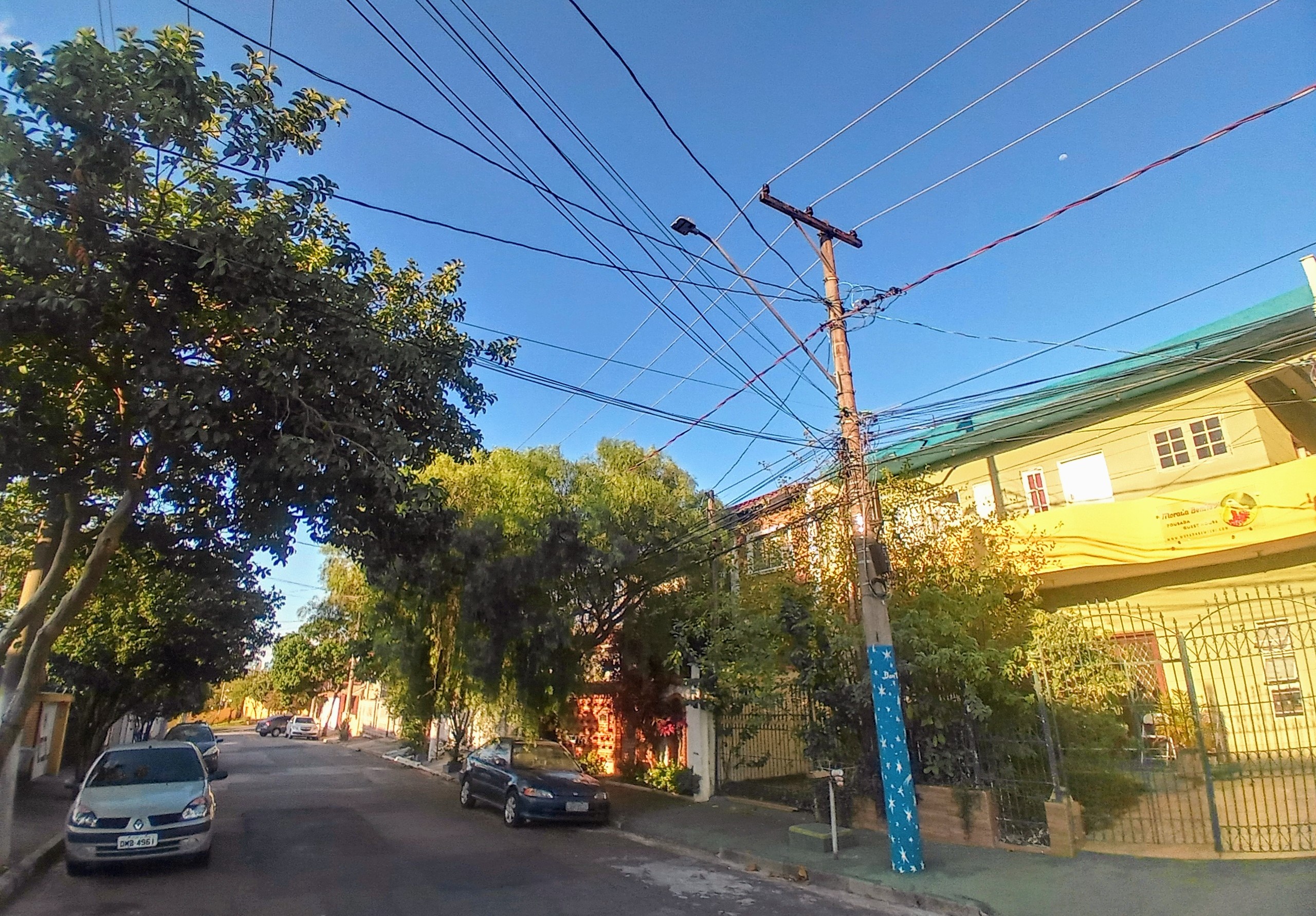 Frente da Pousada – Luz do Por do Sol